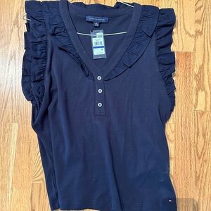 Tommy Hilfiger extra large blue sleeveless top brand new